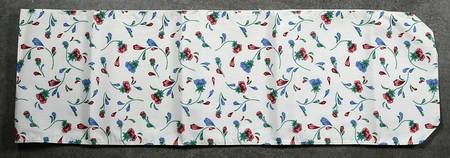 Poppies On Blue 13" X 90" Cloth Table Runner