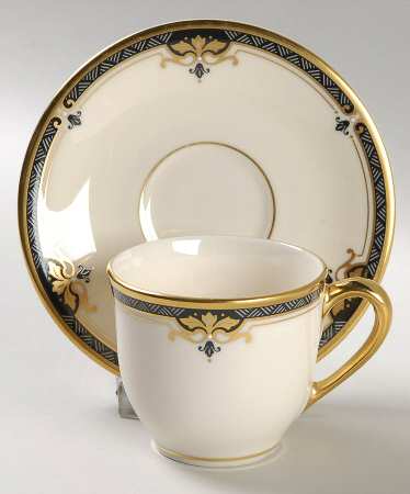 Potomac Flat Demitasse Cup & Saucer Set by Lenox