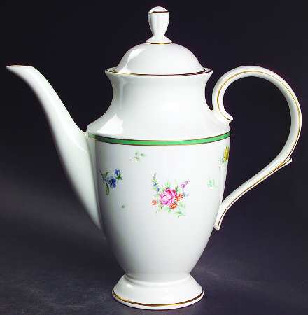 Provence Green Coffee Pot & Lid