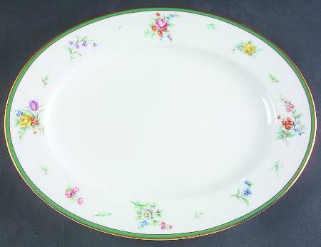 Provence Green 13" Oval Serving Platter
