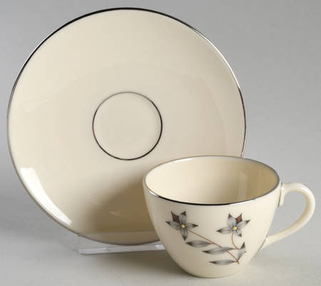 Princess Flat Demitasse Cup & Saucer Set