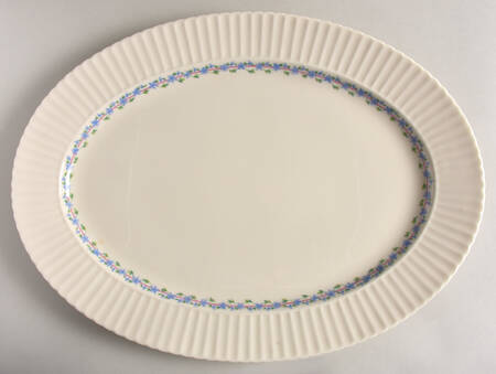 Priscilla 16" Oval Serving Platter by Lenox