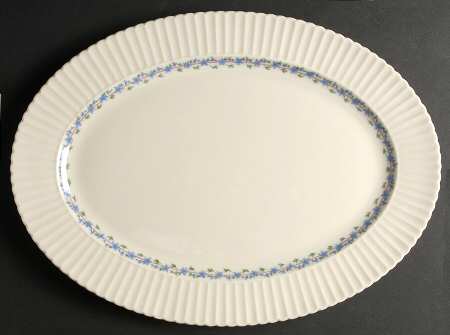 Priscilla 15" Oval Serving Platter