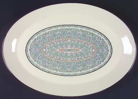 Projection 15" Oval Serving Platter