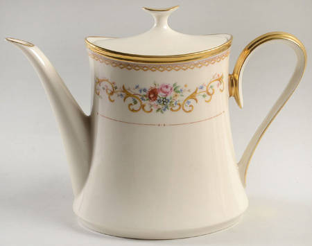 Queen's Garden Coffee Pot & Lid