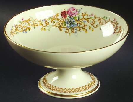 Queen's Garden Round Compote (Height X Width)