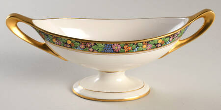 R6 Oval Compote (Height X Length)
