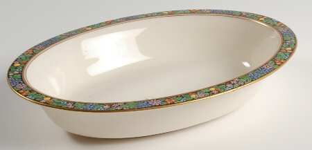 R6 9" Oval Vegetable Bowl