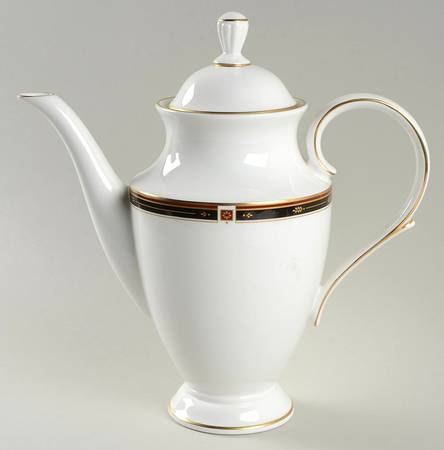 Regency Black Coffee Pot & Lid