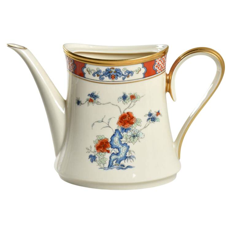 Red Lacquer Tea/Coffee Pot No Lid
