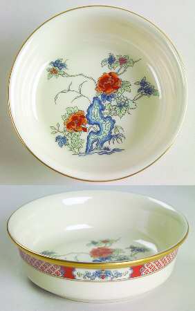 Red Lacquer Fruit/Dessert (Sauce) Bowl