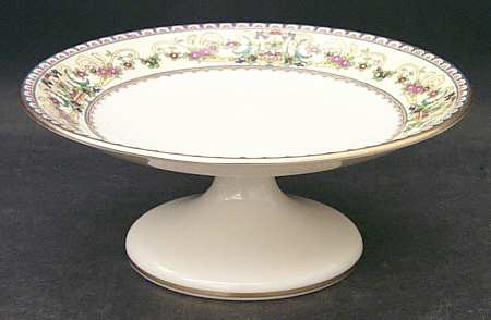 Renaissance Round Compote (Height X Width)