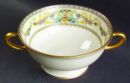 Renaissance Footed Cream Soup Bowl