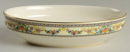 Renaissance 9" Oval Vegetable Bowl