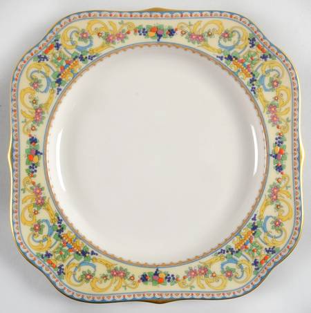 Renaissance Square Salad Plate