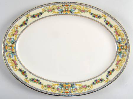Renaissance 13" Oval Serving Platter