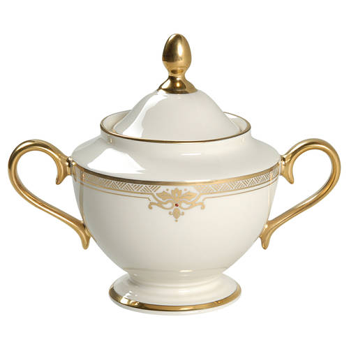 Republic 1999 Shape Sugar Bowl & Lid by Lenox