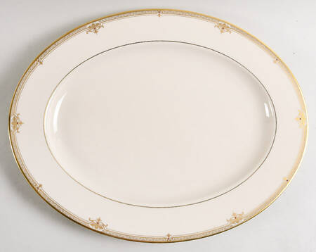 Republic 15" Oval Serving Platter