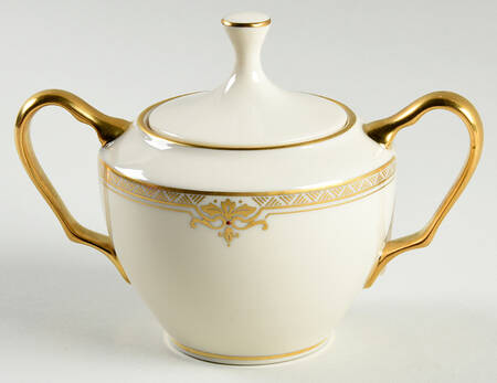Republic Sugar Bowl & Lid