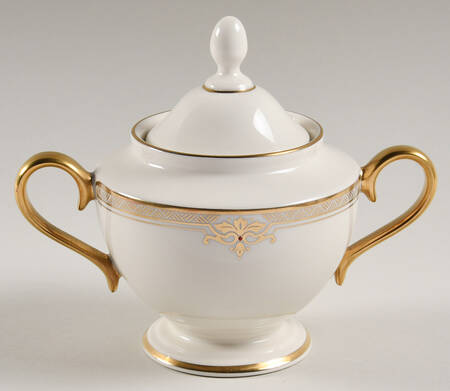 Republic 1999 Shape Sugar Bowl & Lid by Lenox