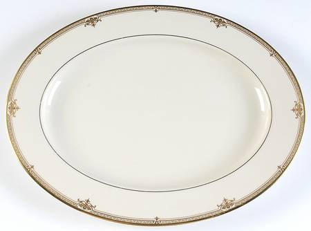 Republic 15" 1999 Shape Oval Serving Platter by Lenox