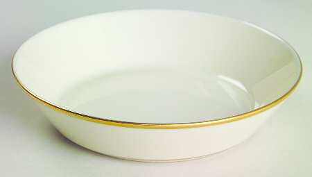Reverie (Gold Trim) Fruit/Dessert (Sauce) Bowl