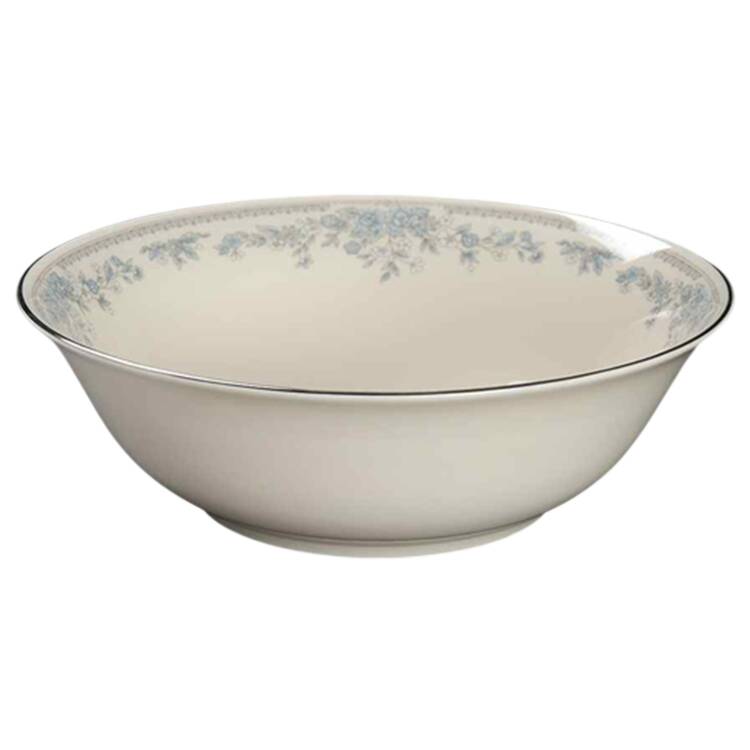 Reverie (Platinum Trim) 9" Round Vegetable Bowl