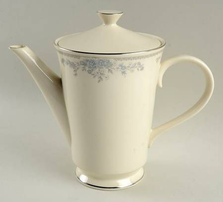 Reverie (Platinum Trim) Tea/Coffee Pot & Lid