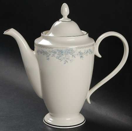 Reverie (Platinum Trim) Tea/Coffee Pot & Lid