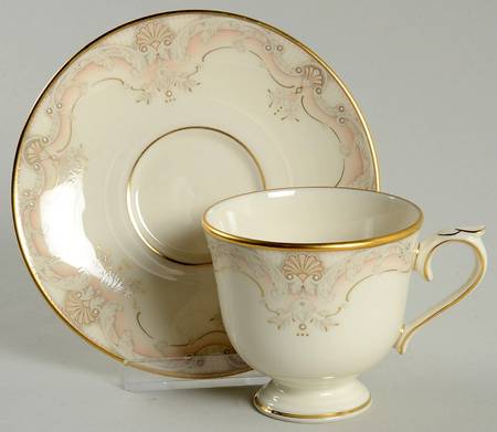 Richelieu Court Footed Demitasse Cup & Saucer Set