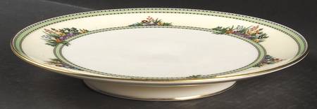Rock Garden Large Footed Sandwich Plate