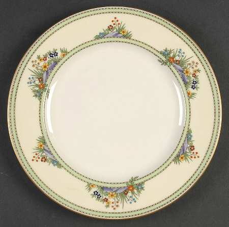 Rock Garden Luncheon Plate