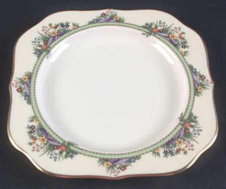 Rock Garden Square Salad Plate
