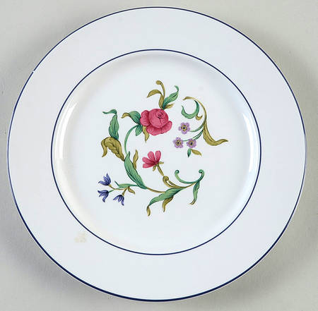 Rose Garden Salad Plate