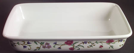 Rose Garden 13"  Rectangular Baker by Lenox