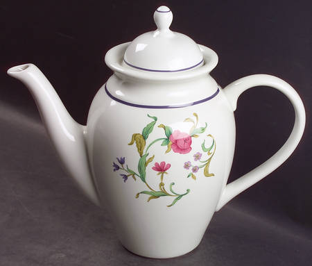 Rose Garden Coffee Pot & Lid by Lenox