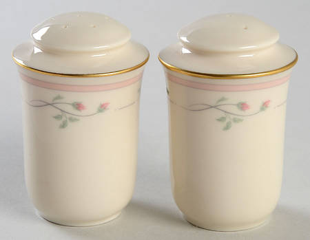 Rose Manor Pink Salt & Pepper Set