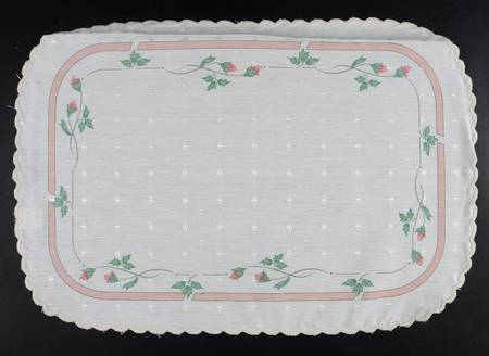 Rose Manor Pink Linen Placemat
