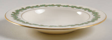 Royal Oak Green Rim Fruit/Dessert (Sauce) Bowl