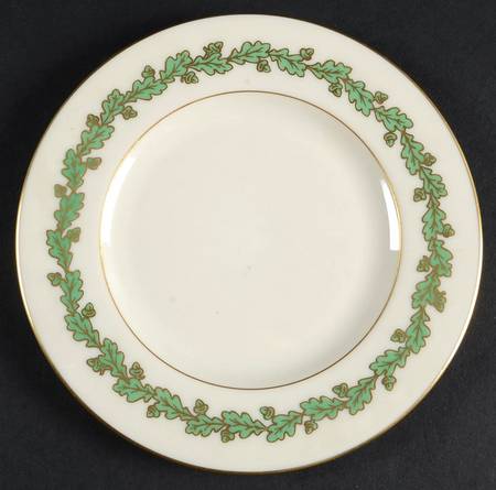 Royal Oak Green Bread & Butter Plate