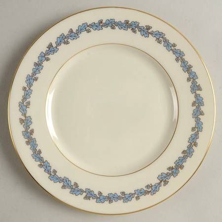 Royal Oak Light Blue Salad Plate