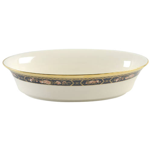Royal Peony 10" Oval Vegetable Bowl by Lenox