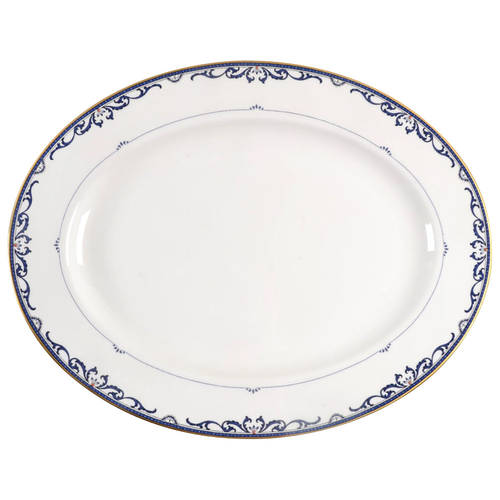 Royal Scroll 16" Oval Serving Platter