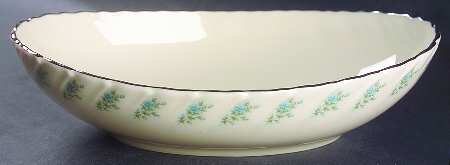 Rosedale 9" Oval Vegetable Bowl