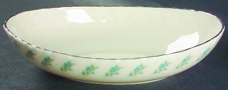 Rosedale 8" Oval Vegetable Bowl