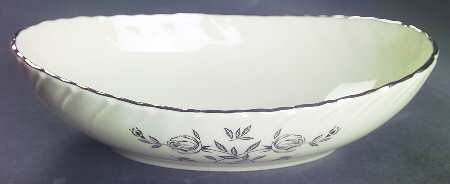 Rosemont 9" Oval Vegetable Bowl
