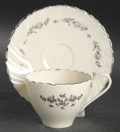 Rosemont Flat Demitasse Cup & Saucer Set