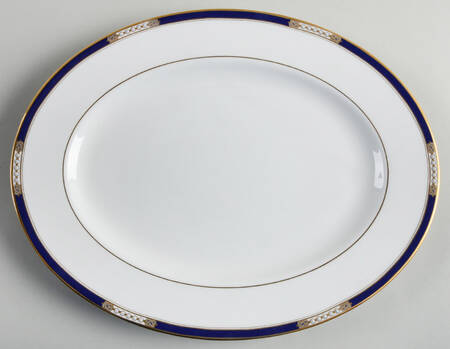 Royal Treasure 13" Oval Serving Platter