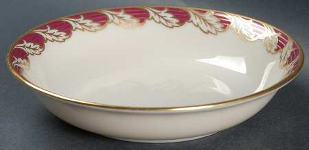 Royal Maroon Fruit/Dessert (Sauce) Bowl by Lenox