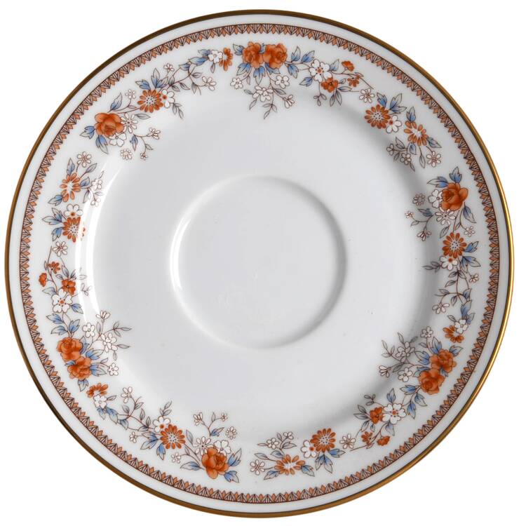 Russet Blossoms Saucer